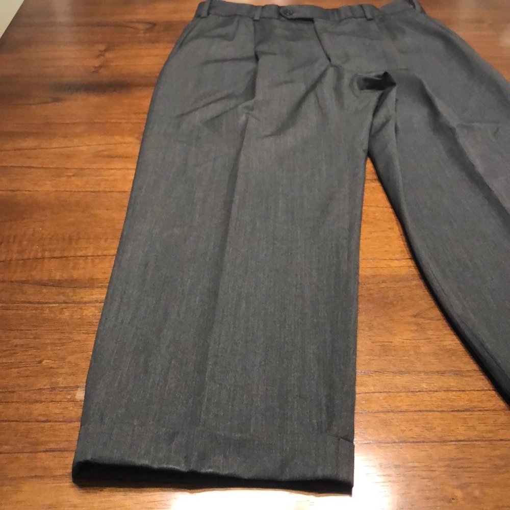 Austin Reed Men’s Gray Slacks 34 - Picture 8 of 16